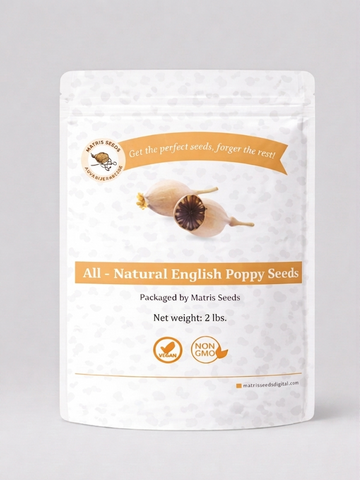 2lbs UK (English) Poppy Seeds. Raw unprocessed bulk
