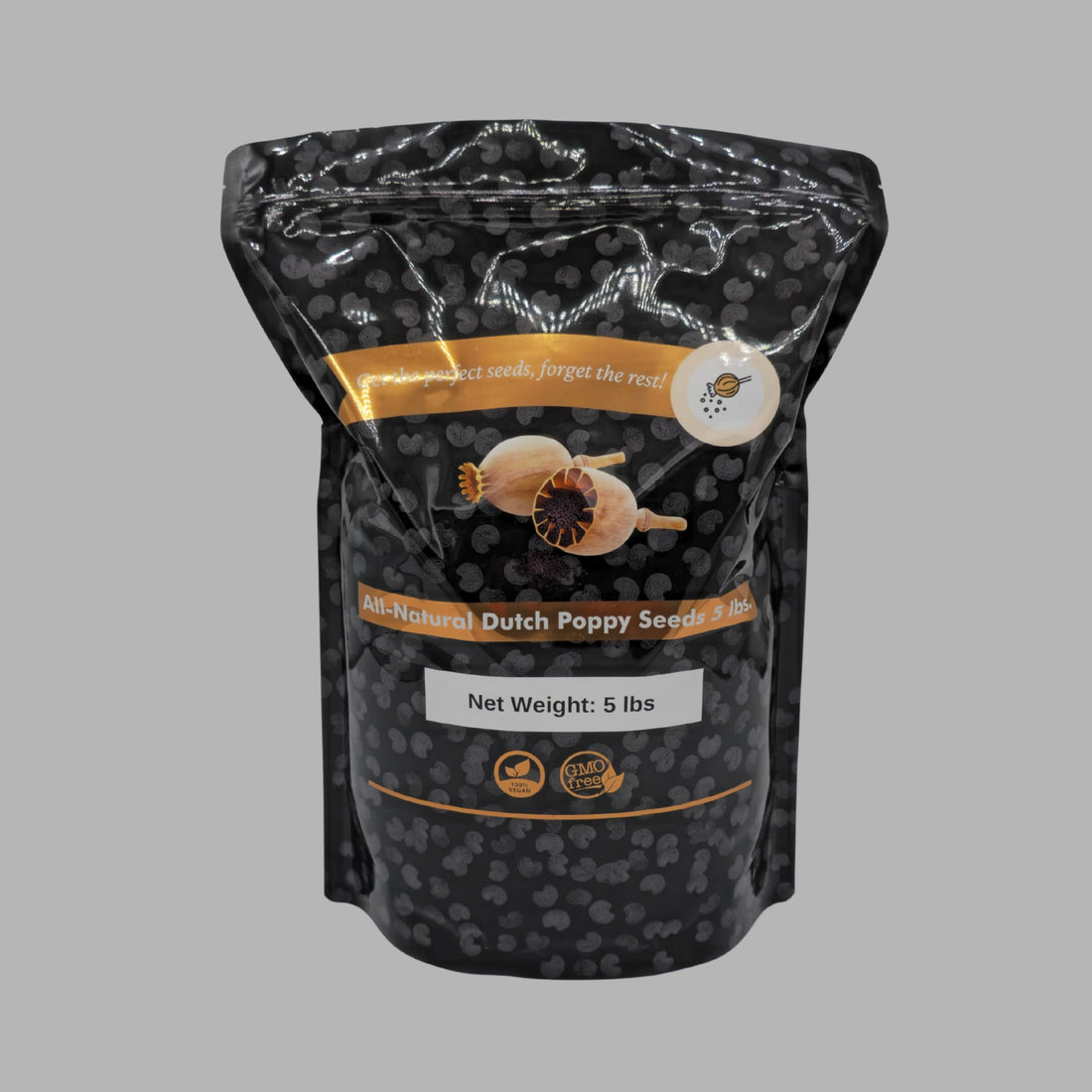 All-Natural Dutch Poppy Seeds 60 lbs ($5.99/lb)