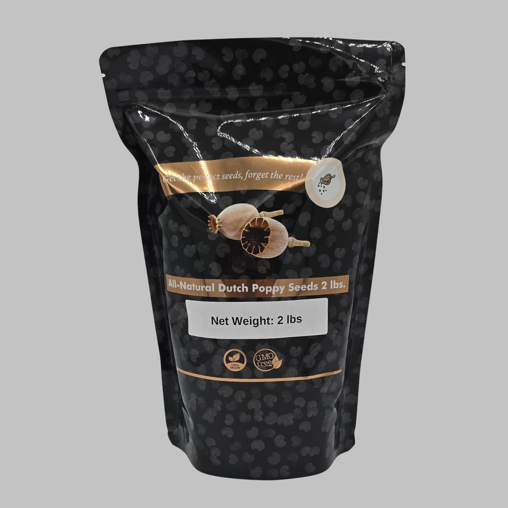 All-Natural Dutch Poppy Seeds 2 lbs ($9.49/lb)